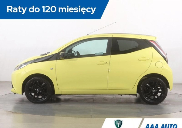 Toyota Aygo cena 43000 przebieg: 68464, rok produkcji 2016 z Poniec małe 211